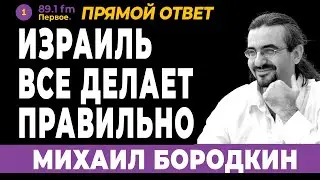 ИЗРАИЛЬ ВСЁ ДЕЛАЕТ ПРАВИЛЬНО. Михаил Бородкин
