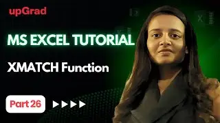 Excel For Fresher Part 26 | XMATCH Function In Excel |  How to use XMATCH Function | Excel Tutorial