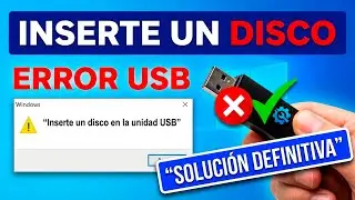 ¿USB te pide 'Insertar un disco'? ¡Esta es la SOLUCIÓN DEFINITIVA!
