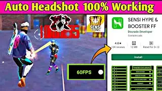 Sensi hype Booster FF /  Free Fire sensi hype booster / free fire Lag Fix / headshot /free fire / FF