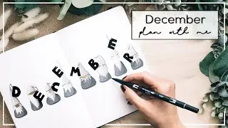 PLAN WITH ME | DECEMBER 2020 Bullet Journal Setup