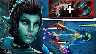 Brutal Crit Phantom Assassin 37Kills 950GPM + 1500XPM Carry Abyssal + Satanic Dota 2
