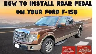 HOW TO INSTALL  ROAR PEDAL ON YOUR FORD F150