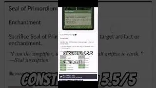 #MtgScryfall Let's Generate a Random Card & Rate its Play Value (no. 104) - Enchantment Spot Removal