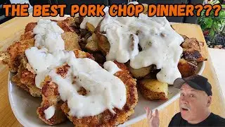 Is this the BEST Fried Pork Chop Dinner on the Blackstone Griddle??