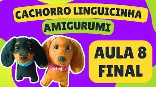 LINGUICINHA AMIGURUMI REALISTA PASSO A PASSO