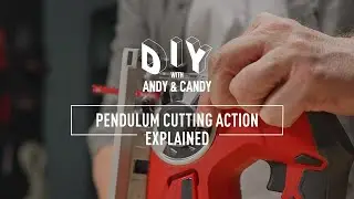 What is Pendulum Cutting Action on a Jigsaw & when to use it | Ozito DIY with Andy & Candy