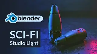 Blender | Sci-Fi studio light