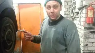 Как стучать по примёрзшим колодкам на матизе