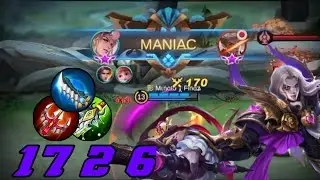 Lancelot Full Gameplay #1 | Hyper Lancelot | Mobile Legends : Bang Bang