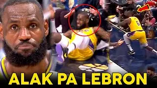 Naligo ng alak si LeBron napa-luhod pa sa referee, Bagsak ang balikat sa ginawa ni Murray!