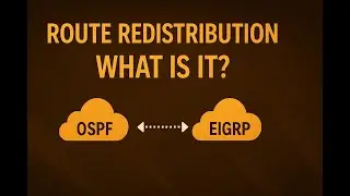Route Redistribution Explained | EIGRP & OSPF Simplified (CCNA Level Guide)