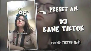 PRESET ALIGHT MOTION 🎟️ DJ KANE TIKTOK 🎶