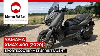 Yamaha XMAX 400 (2020) - Test MotorRAI.nl - MotorRAI TV