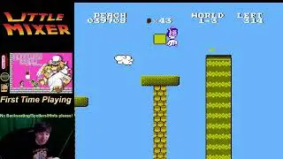 First time playing RUNAWAY BRIDE Mario 1 romhack - NES