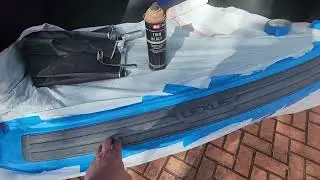 Restore Faded Vehicle Plastic Trim - Permanent Fix with Spray Paint on Lexus RX 350