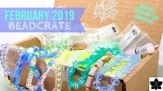 BeadCrate Monthly Beaded Jewelry Subscription | Feb. 2019