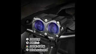 NEWEST BOOMING!!! LX5 80W 30000LM THE BRIGHTEST LED FOG DRIVING LIGHTS FOR MOTORCYCLE CNSUNNYLIGHT
