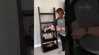 How To arrange Neutral Shelf Decor