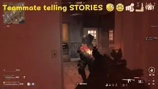 Teammate telling STORIES and U locked in 😭🙉🫸🏼🫵🏻🤓