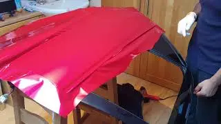 Wrapping Lexus car door | Timelapse | IS200/300 | Teckwrap |