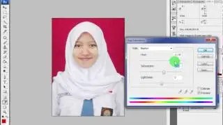 Tutorial merubah background foto dan cropping pas foto