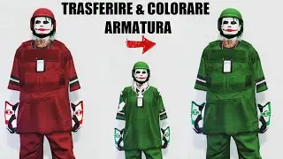 GLITCH TRASFERIRE E COLORARE ARMATURA SU QUALSIASI OUTFIT (Jersey/Armor/Joggers/Gloves) GTA 5 ONLINE