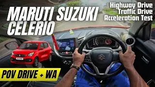 New Celerio 1.0L Petrol AMT POV Drive | Perfect City Automatic?