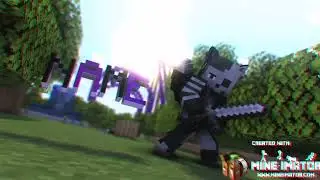 Mine imator and aviutl intro 