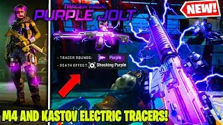 MW2 ELECTRIC EFFECT ⚡ NEW Tracer Pack PURPLE JOLT BUNDLE on Modern Warfare 2 (Heliotrope M4 Eminence