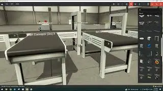 Factory IO - Category Products by Color Using Vision Sensor