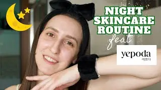 NIGHT SKINCARE ROUTINE con YEPODA 🌖 + SUPER PROMO PER VOI!! 🤩🛍 | Giulia Pulcini