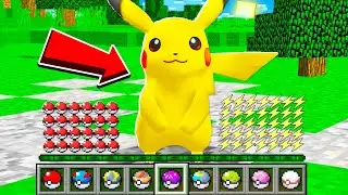 How to Play PIKACHU in Minecraft! (Playing Minecraft as Pikachu)