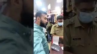 കണ്ണൂര്‍ ടൗണില്‍ രാത്രിയില്‍ നടന്ന റെയ്ഡ് ഭീകരതയില്‍ നിന്ന്..