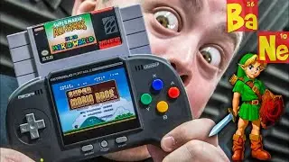 RetroDuo Portable Let You Play Real NES & SNES Carts - @Barnacules