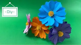Easy Origami Flowers | DIY Paper Flowers Tutorial 🌺
