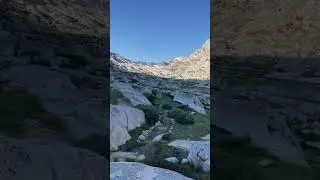 📍Evolution Lake to Muir Pass on the PCT