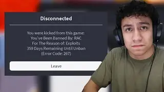 i've been banned from arsenal again for exploits...