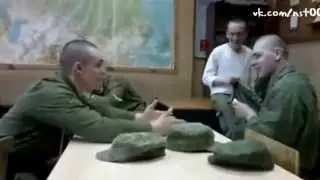 Армейский прикол с ложками