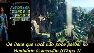 Baldur's Gate 3 - Os melhores itens do Santuário Esmeralda! Tudo que você precisa no primeiro mapa!