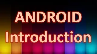 Android Introduction - Chapter 1