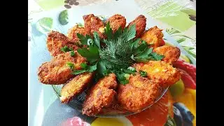 Вкусные и сочные КОТЛЕТЫ из КРАБОВЫХ ПАЛОЧЕК!))