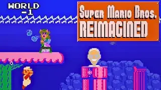 The Secret Levels are CRAZY in this Super Mario Bros Remake!