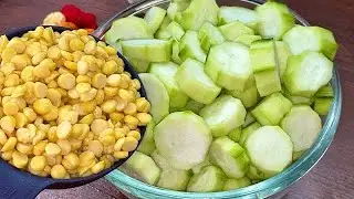चनादाल के साथ तुरई की यह सब्जी जो मटन-चिकन के स्वाद को भी भुला देगा एकबार बनाकर ज़रूर देखिए,ChanaDal