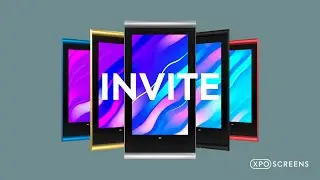 XPO Screens - INVITE V1 Productvideo