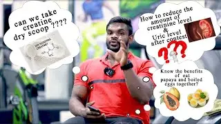Mr.WORLD Benjamin answering viewers questions about supplements,diets and workouts