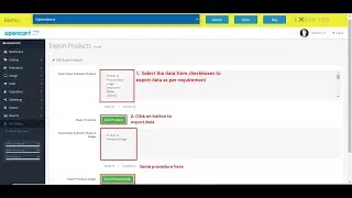Export Products Data into CSV