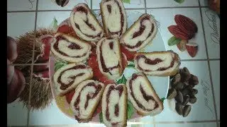 Рулет с вишней
