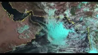 منخفض الهدير وتاثيره على سلطنه عمان الشرقيه وظفار