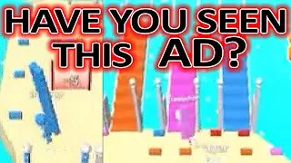Playing BRIDGE RACE - A Game I Get As An AD on TikTok & Instagram